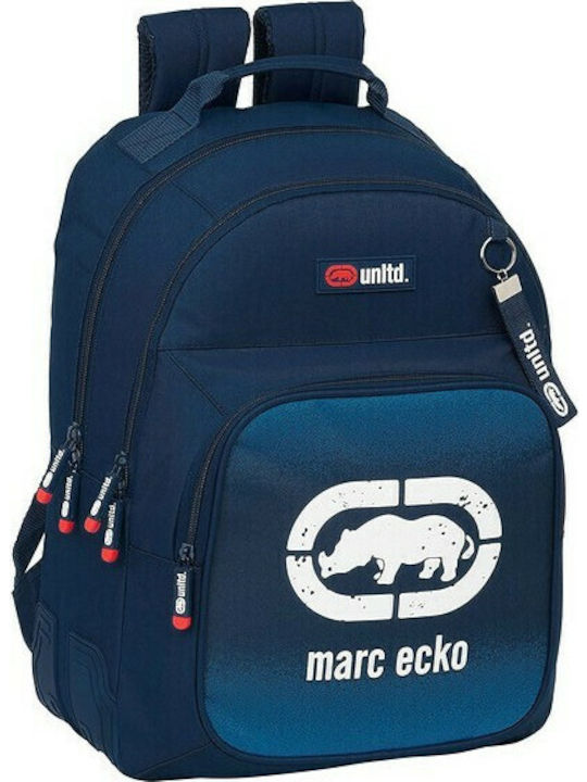 Ecko Unltd Schulranzen Rucksack Junior High-High School in Blau Farbe 15Es