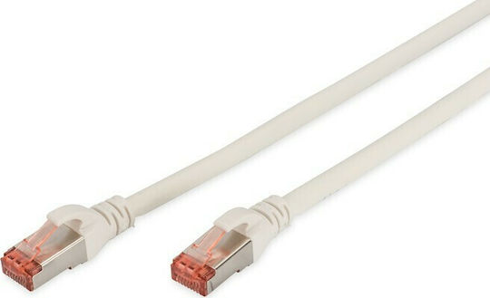 Digitus S/FTP Cat.6 Gigabit Network Cable Ethernet 10m White