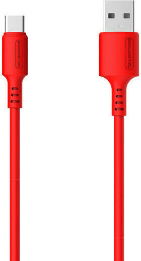 Somostel Regular USB 2.0 to micro USB Cable Κόκκινο 1.2m (SMS-BP06 micro red)