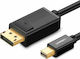 Ugreen Kabel DisplayPort-Stecker - Mini-DisplayPort-Stecker 1.5m Schwarz (10477)