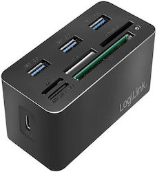 LogiLink USB Hub 3 Θυρών (USB-A) CR0046