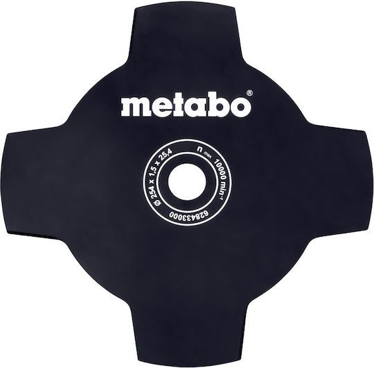 Metabo Freischneiderblatt 254mm 4 Zähne 628433000