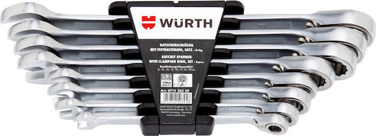 Wurth German Polygon Set 8mm 8pcs