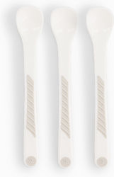 Twistshake Baby Set with Spoons made of Plastic White 3pcs