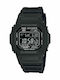 Casio G-Shock Digital Men's Watch 43.2mm Solar with Black Rubber Strap