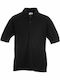 Kids' Polo Short Sleeve Black
