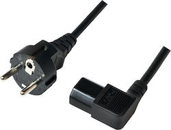 LogiLink IEC C13 - Schuko Kabel 2m Schwarz (CP117)