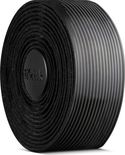 Fizik Vento Microtex 2mm Tacky Bi-Color Ταινία Τιμονιού Ποδηλάτου Μαύρη 2 mm