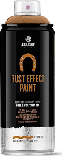 Montana Colors Σπρέι Βαφής Rust Effect Μπρούτζινο 400ml