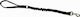 Croci Dog Leash/Lead Strap Hiking Guinzaglio Anti-Shock in Black color 0.60m C5081662