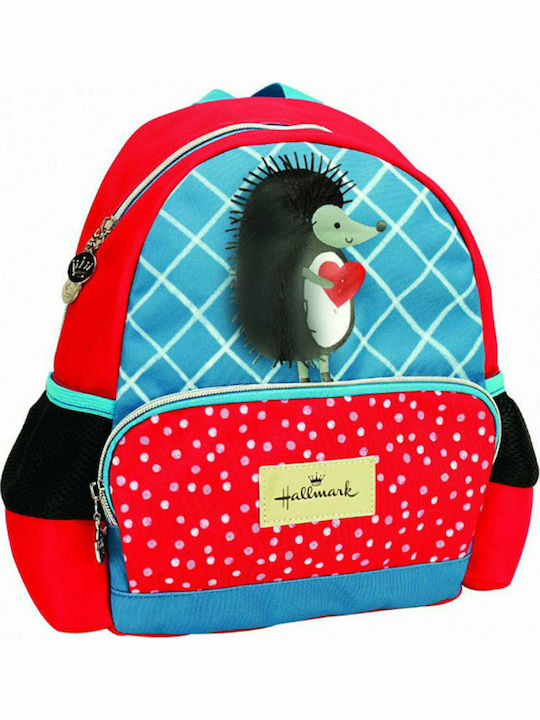 Hallmark Porcupine School Bag Backpack Kindergarten in Red color