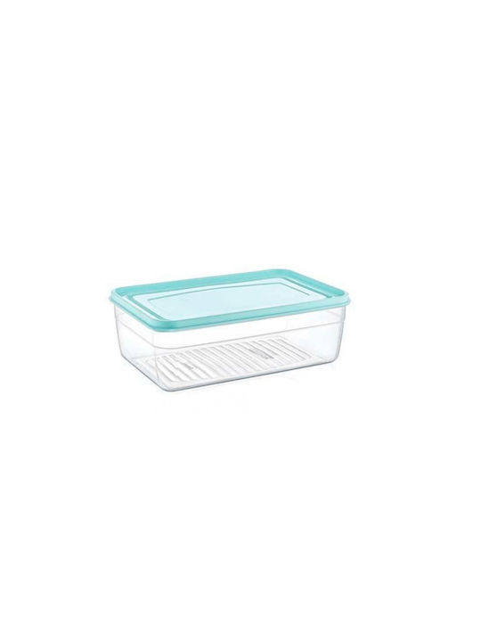 TnS Lunch Box Plastic Blue 3800ml 1pcs