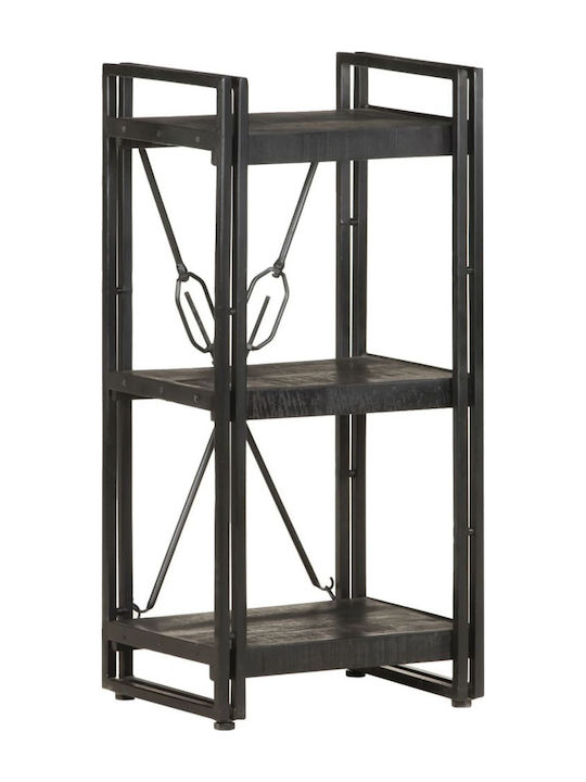 Bookcase 40x30x80cm Black