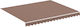 vidaXL Replacement Awning Brown 3x2.5m