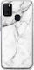Wozinsky Marble Back Cover Silicon Alb (Galaxy ...