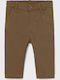 Mayoral Boys Fabric Trouser Brown