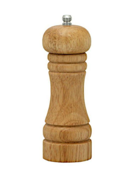 Manual Wooden Pepper Mill 15cm Brown