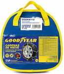 Goodyear T-110 Anti Skid Chains with 9mm Thickness for Passenger Car 2pcs