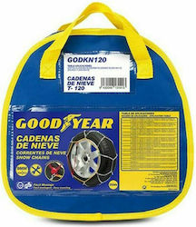Goodyear T-200 Anti Skid Chains with 9mm Thickness for Passenger Car 2pcs