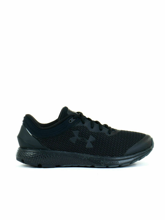 Under Armour Charged Escape 3 BL Ανδρικά Αθλητικά Παπούτσια Running Μαύρα