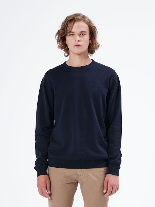 Emerson Herren Langarm-Pullover Dark Blue