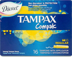 Tampax Compak с апликатор за нормален поток 16 бр