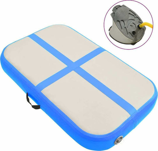 vidaXL Στρώμα Ενόργανης Γυμναστικής Μπλε (100x60x15cm)