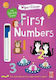 I'm Starting School: First Numbers , Abwischbares Buch mit Stift