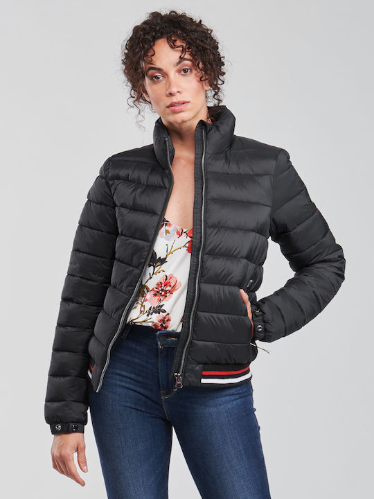 Superdry Fuji Κοντό Γυναικείο Puffer Μπουφάν γι...