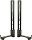 AvLink Floor Speaker Stands Set of 2 Pieces in Black Color