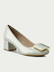 Clarks Anatomic Leather White Heels Chinaberry Fun