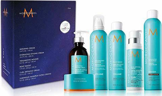 Moroccanoil Eurovision Styling Set de tratament pentru păr pentru păr frizat 6buc