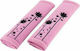 Sumex Set of 2pcs Car Seat Belt Pads Pink Urban Girl