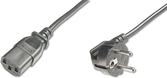 Digitus Schuko - IEC C13 Cable 0.75m Μαύρο AK-440109-008-S