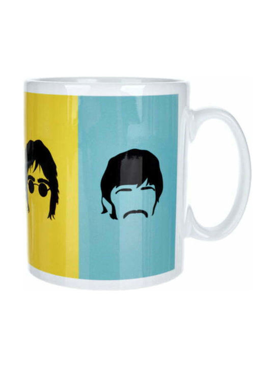 Beatles Ceramic Cup Multicolour