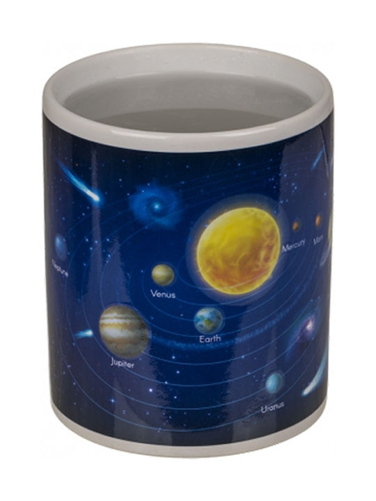 Solar System Ceramic Cup Blue