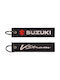 Suzuki Suzuki V-Strom Fabric Black Keychain