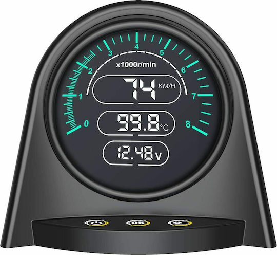 Autool X70 Диагностичен инструмент за автомобили Дигитален OBD 2 с Кабел