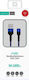 Xipin LX27 Braided USB to Lightning Cable Μπλε 1.2m (DRI0170LX27)