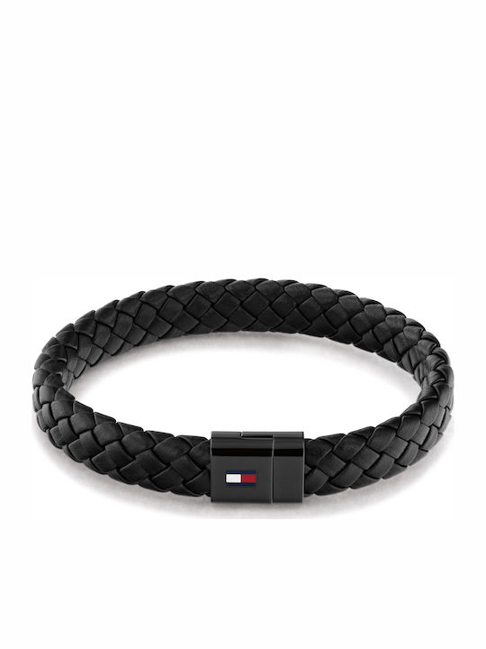 Tommy Hilfiger Herren Armband aus Leder