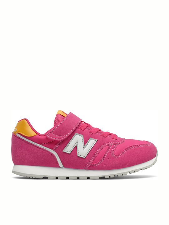 Kinder Sneakers mit Klettverschluss Fuchsie
