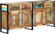 Μπουφές mit Schubladen Recycled Wood 172x35x80cm