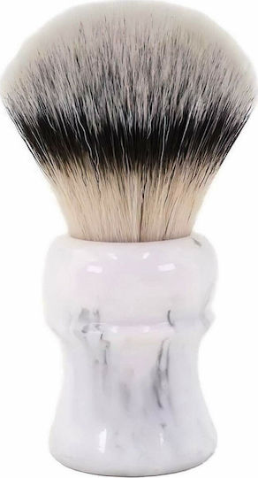 Yaqi Shaving Everest Πινέλο Ξυρίσματος Λευκό με Συνθετική Τρίχα 24mm