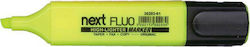 Next Fluo Μαρκαδόρος Υπογράμμισης Κίτρινος