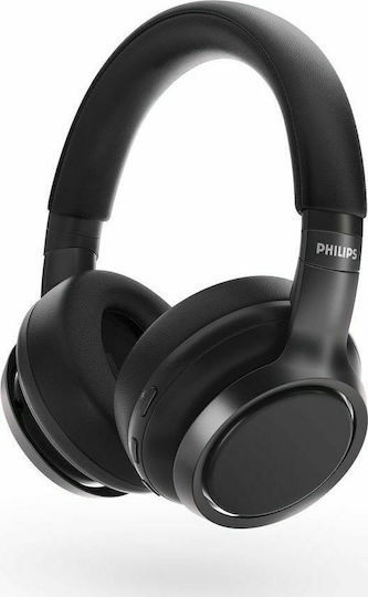 Philips TAH9505BK/00 Безжични / Жични Over Ear Слушалки с 27 часа Работа и Бързо Зареждане Черни
