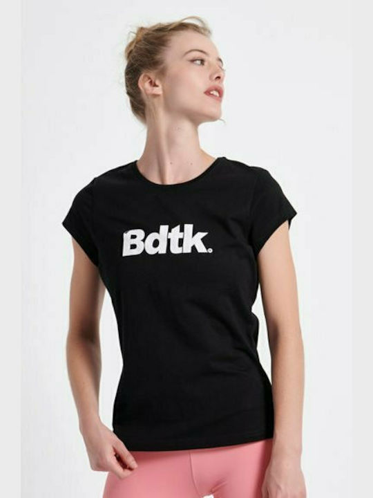 BodyTalk 1212-900028 Feminin Sport Tricou Negru