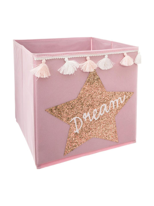 Spitishop Kids Fabric Toy Storage Box Dream Pink