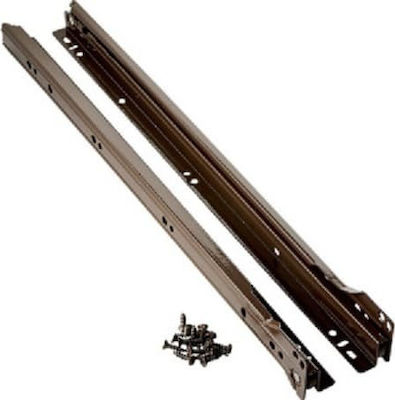 F.F. Group Drawer Expanding Hardware Brown 40cm 2pcs 37056