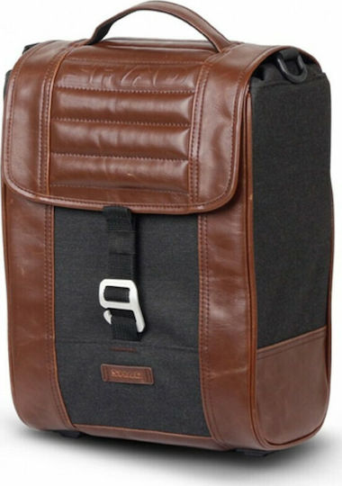 Shad Cafe Racer SR38 Brown Motorcycle Hard Side Case Side Bag 10lt in Brown Colour