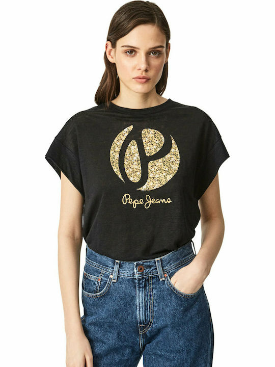 Pepe Jeans Alice Damen T-shirt Charcoal